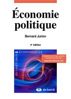 Economie Politique Bernard Jurion 4ème Edition.pdf