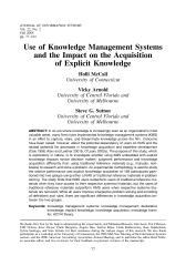 use of knowledge management systems and the impact on the acquisition of explicit knowledge.pdf
