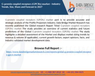 G-protein coupled receptors (GPCRs) market.pptx
