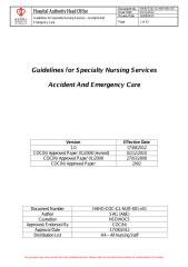 Guidelines for Specialty Nursing Services - Accident And Emergency Care.pdf