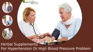 Herbal Supplements For Hypertension Or High Blood Pressure Problem.pptx